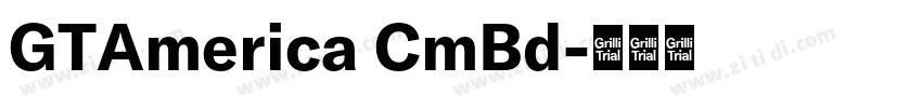 GTAmerica CmBd字体转换